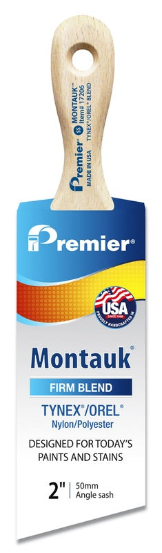 PREMIER - Premier Montauk 2 in. Firm Assorted Sash Paint Brush - Case of 6