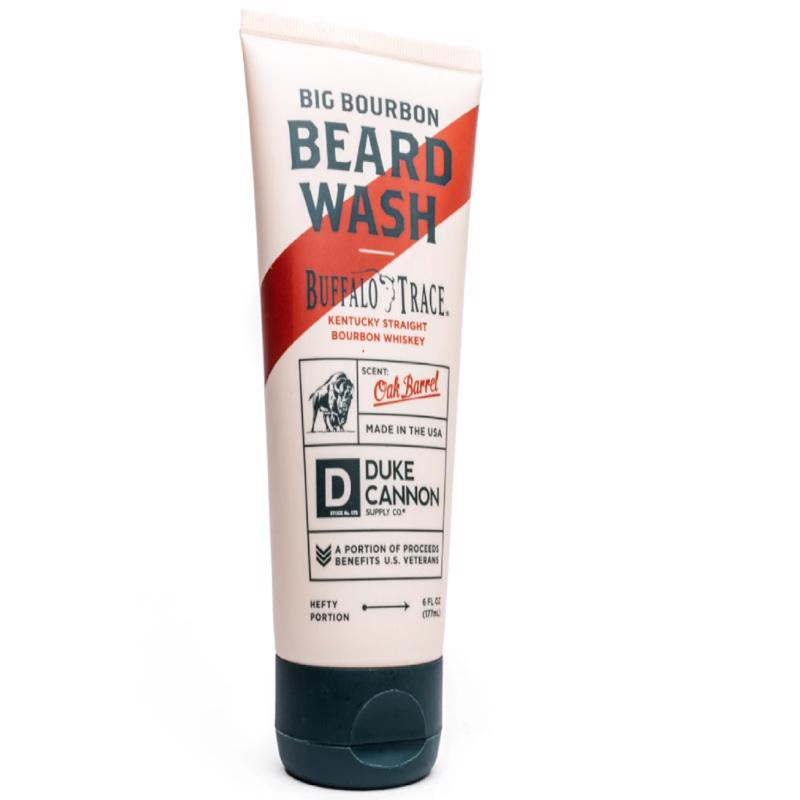DUKE CANNON - Duke Cannon Big Bourbon Buffalo Trace Scent Beard Wash 6 oz 1 pk