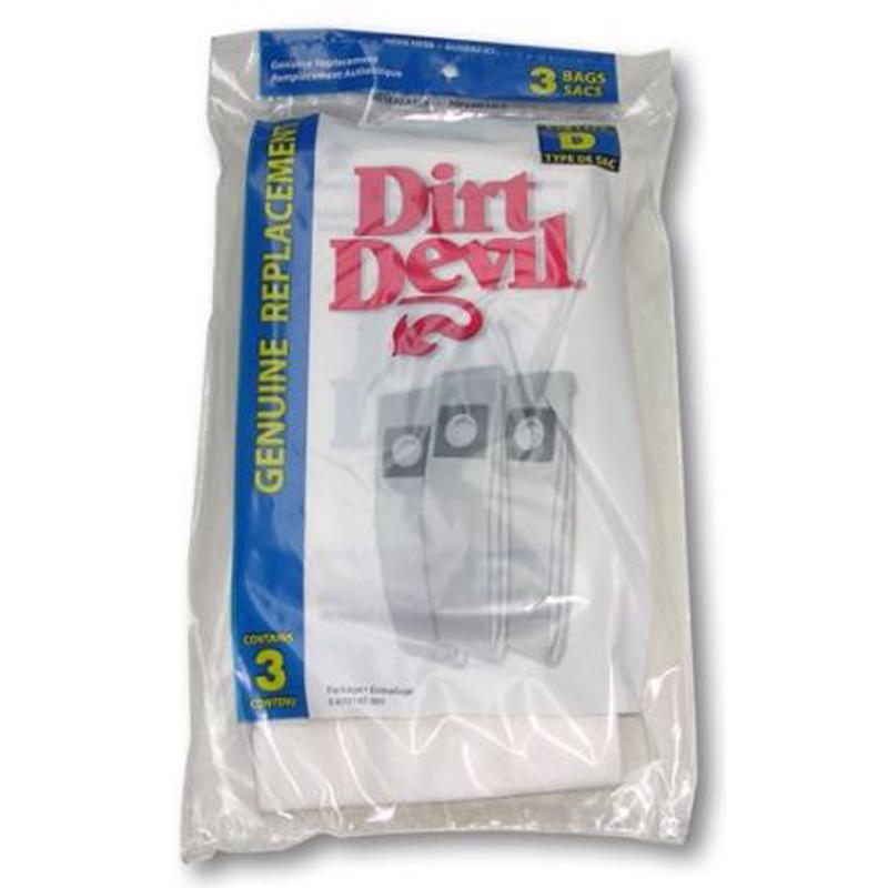 DIRT DEVIL - Dirt Devil Vacuum Bag For Featherlite, Lite, Lite Plus and Sensation 3 pk