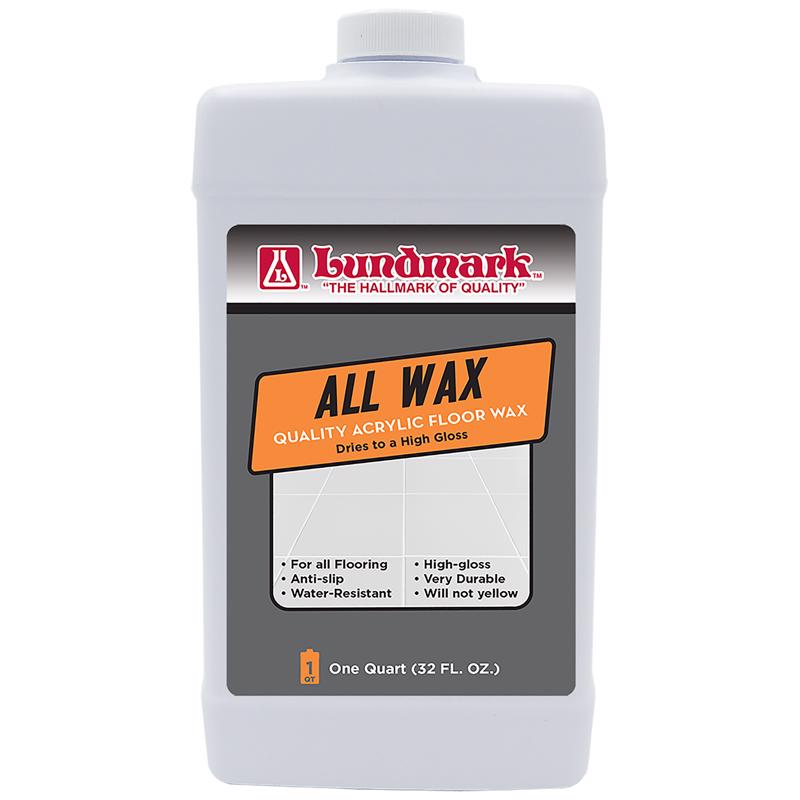 LUNDMARK - Lundmark All Wax High Gloss Anti-Slip Floor Wax Liquid 32 oz