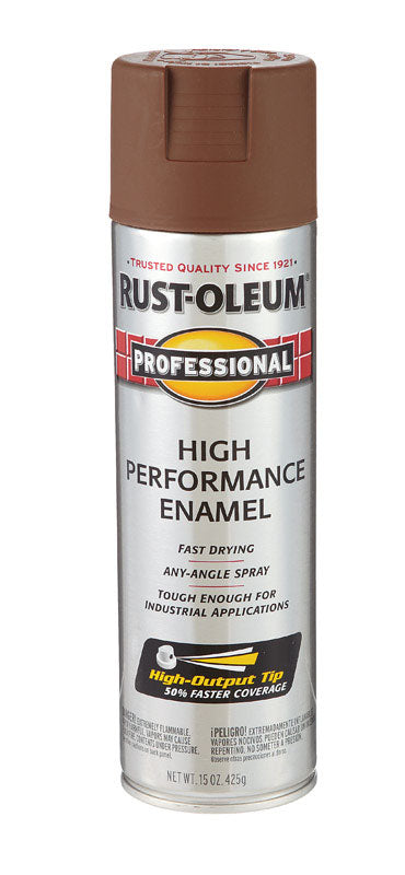 RUST-OLEUM - Rust-Oleum Professional Flat Red Primer Spray 15 oz - Case of 6