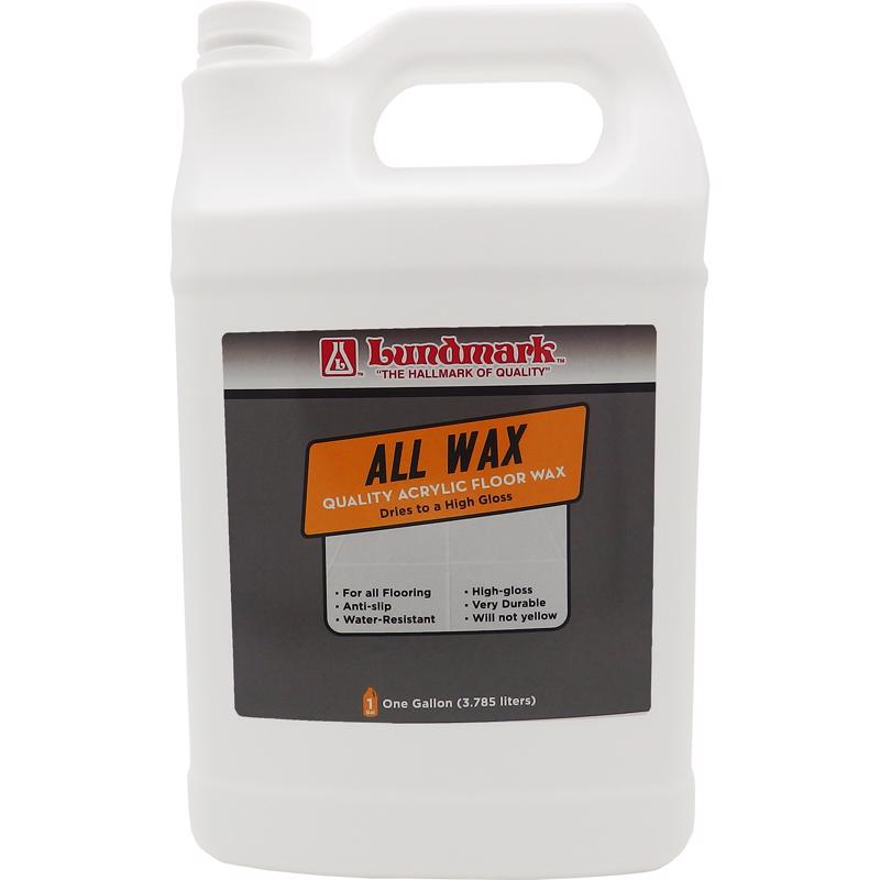 LUNDMARK - Lundmark All Wax High Gloss Anti-Slip Floor Wax Liquid 1 gal - Case of 2