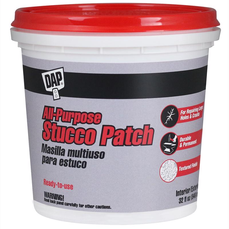 DAP - DAP 1 qt Indoor and Outdoor Stucco Patch [7079810504]