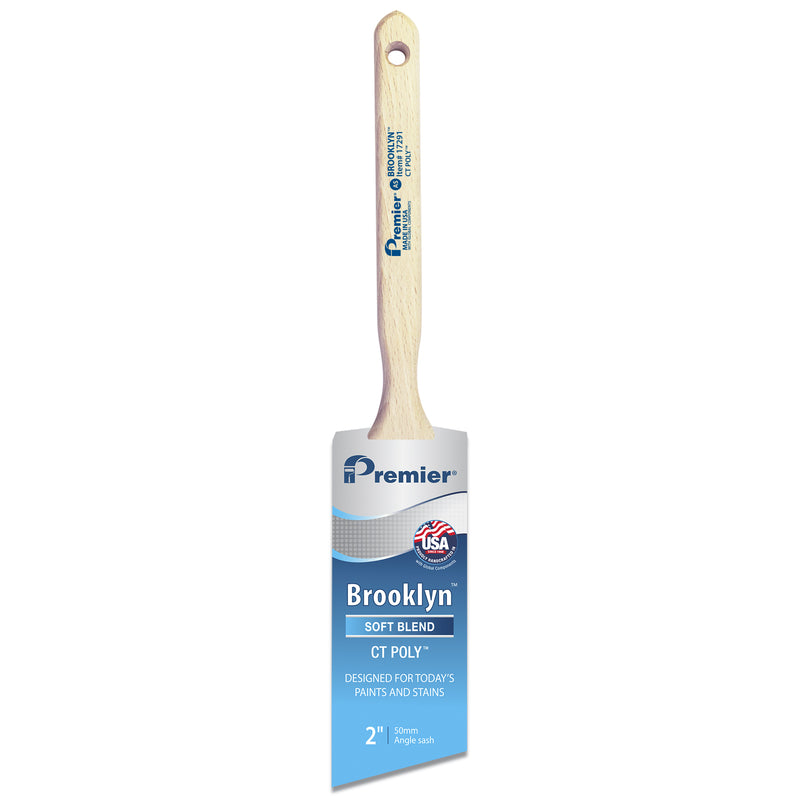 PREMIER - Premier Brooklyn 2 in. Soft Angle Paint Brush [17291]