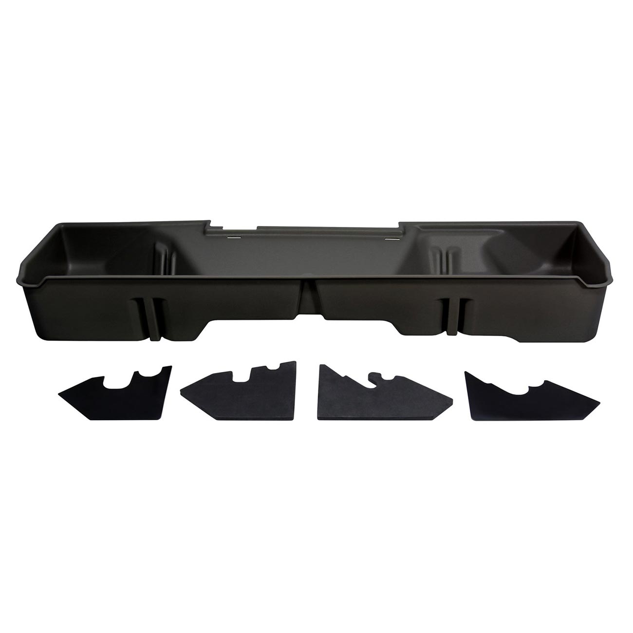 DU-HA Underseat Storage Gun Case '07-'13 Chevrolet/GMC Silverado/Sierra Extended Cab (Dark Gray)