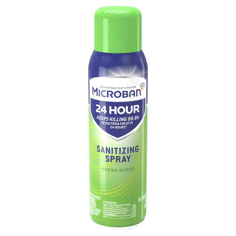 MICROBAN 24 - Microban Fresh Scent Sanitizer and Deodorizer 15 oz 1 pk - Case of 6