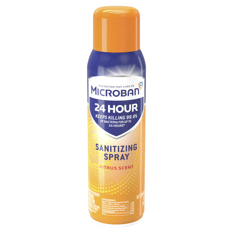 MICROBAN 24 - Microban Citrus Scent Sanitizer and Deodorizer 15 oz 1 pk - Case of 6