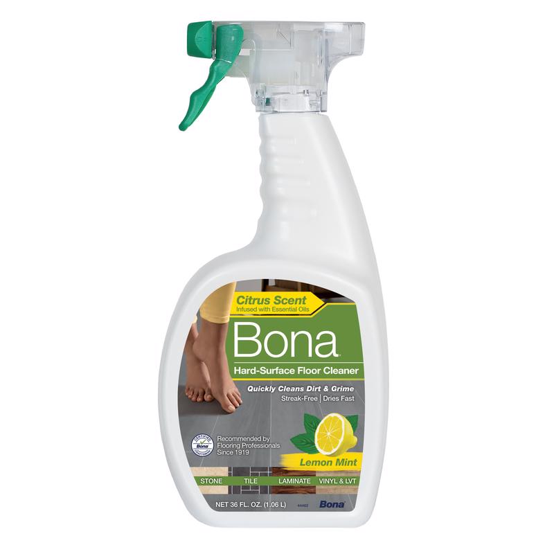 BONA - Bona Lemon Mint Scent Hard Surface Floor Cleaner Liquid 36 oz