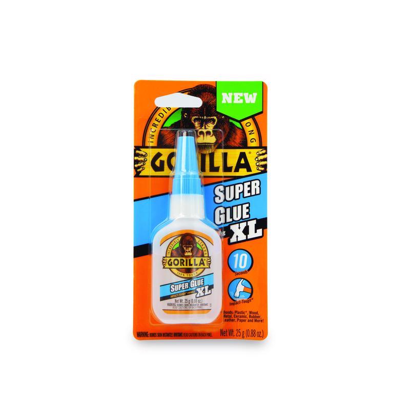 GORILLA - Gorilla Super Glue XL High Strength Super Glue 25 gm