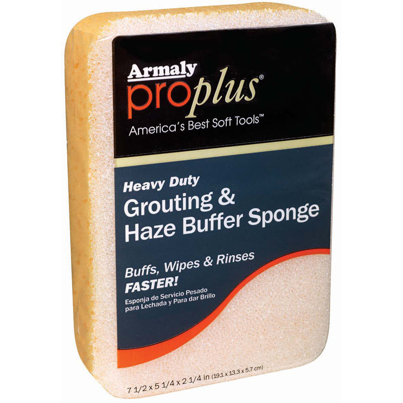 ARMALY - Armaly ProPlus Heavy Duty Sponge For Grouting & Haze Buffer 7.5 in. L 1 pc - Case of 12