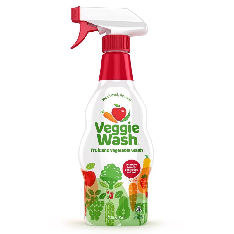 VEGGIE WASH - Veggie Wash Fruit and Vegetable Wash 16 oz Liquid