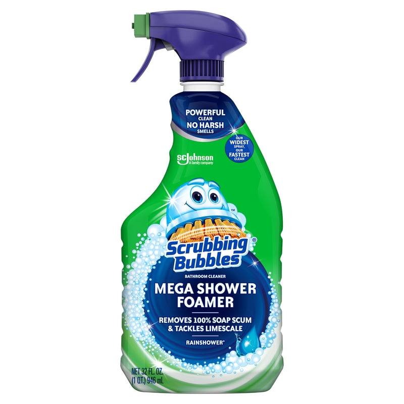 SCRUBBING BUBBLES - Scrubbing Bubbles Mega Shower Foamer Rainshower Scent Bathroom Cleaner 32 oz 1 pk - Case of 8