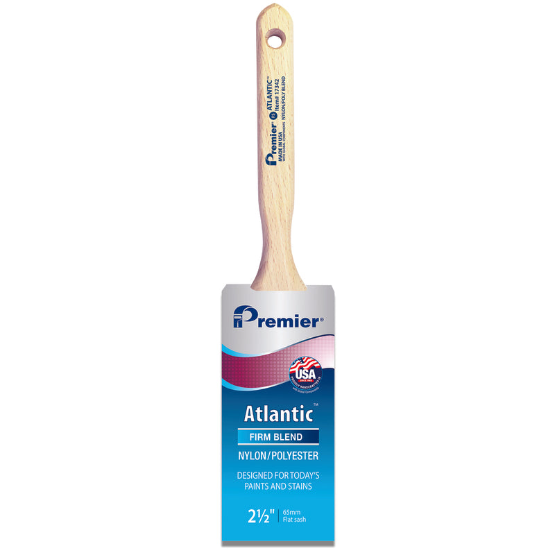 PREMIER - Premier Atlantic 2-1/2 in. Firm Flat Paint Brush