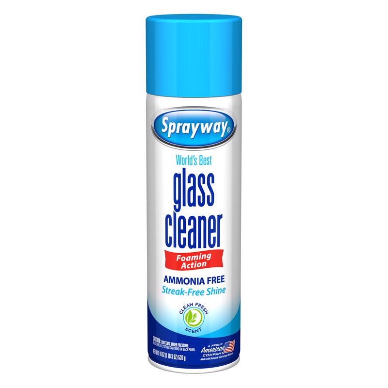 SPRAYWAY - Sprayway Fresh Scent Glass Cleaner 19 oz Foam - Case of 12