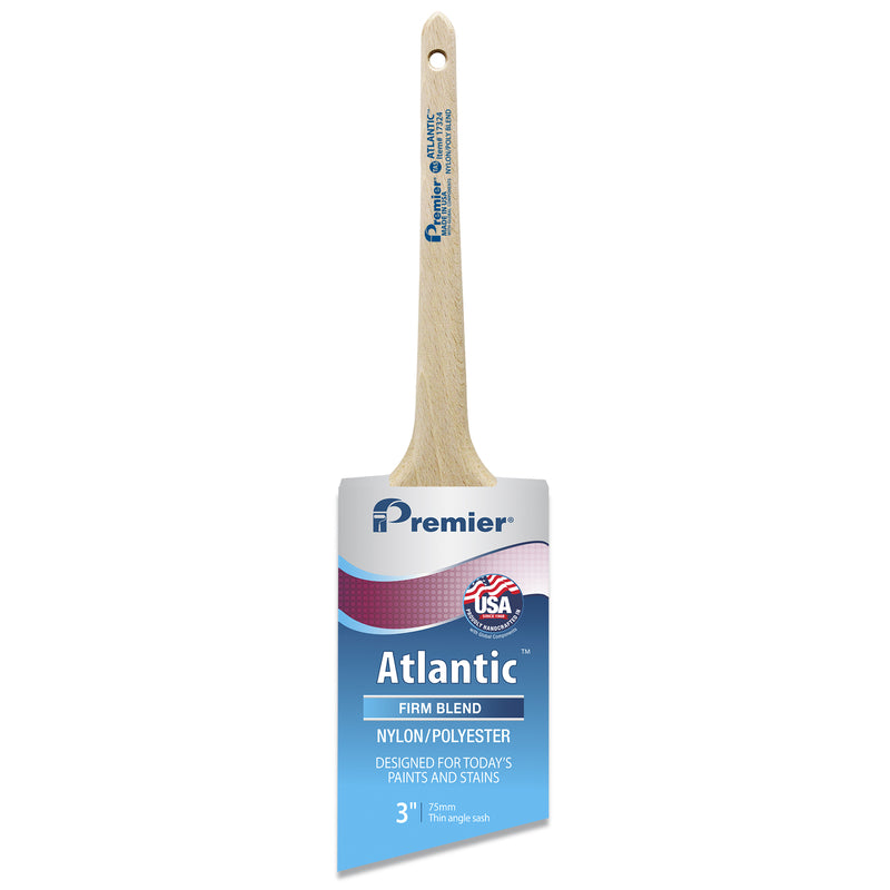 PREMIER - Premier Atlantic 3 in. Firm Thin Angle Paint Brush