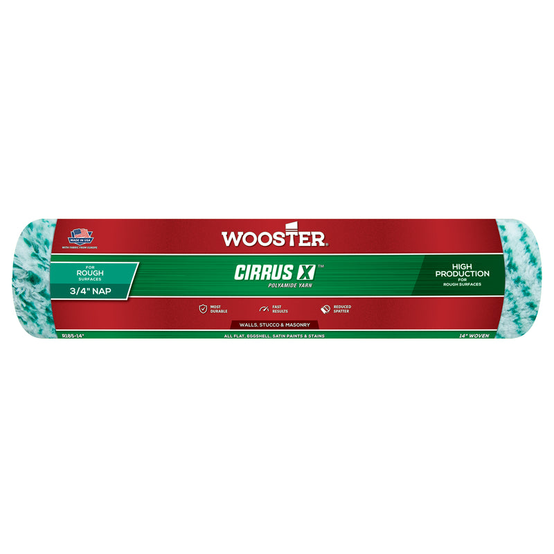 WOOSTER - Wooster Cirrus X Yarn 14 in. W X 3/4 in. Paint Roller Cover 1 pk