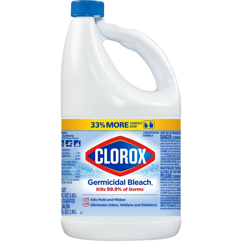 CLOROX - Clorox Regular Scent Germicidal Bleach 81 oz - Case of 6