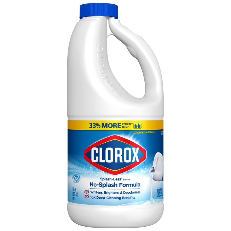 CLOROX - Clorox Splash-Less Regular Scent Bleach 40 oz - Case of 6