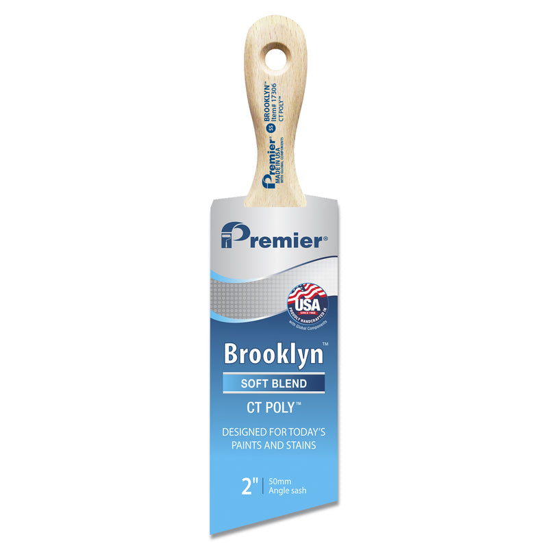 PREMIER - Premier Brooklyn 2 in. Soft Angle Paint Brush [17306]