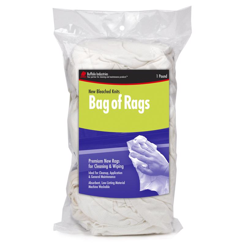 BUFFALO - Buffalo Knit Wiping Rags 1 lb [60200]