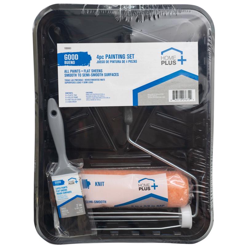 HOME PLUS - Home Plus Metal 11 in. W X 15 in. L Paint Tray Set - Case of 4