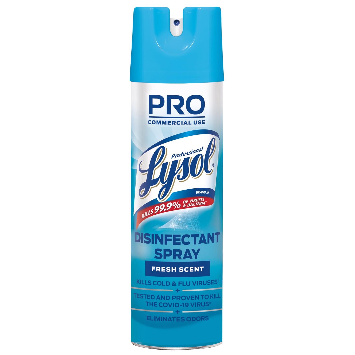 Lysol Fresh Scent Disinfectant Spray 19 oz 1 pk - Case of 12