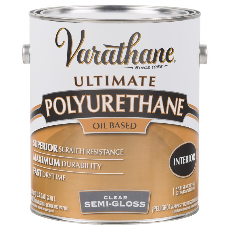 VARATHANE - Varathane Semi-Gloss Clear Oil-Based Polyurethane 1 gal - Case of 2