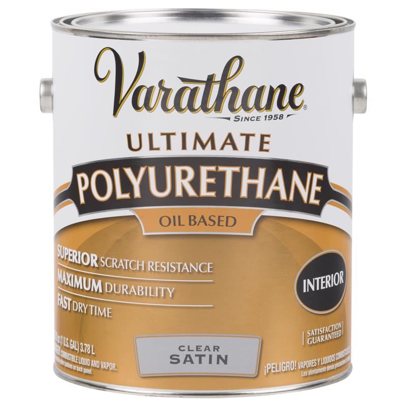 VARATHANE - Varathane Satin Clear Oil-Based Polyurethane 1 gal - Case of 2