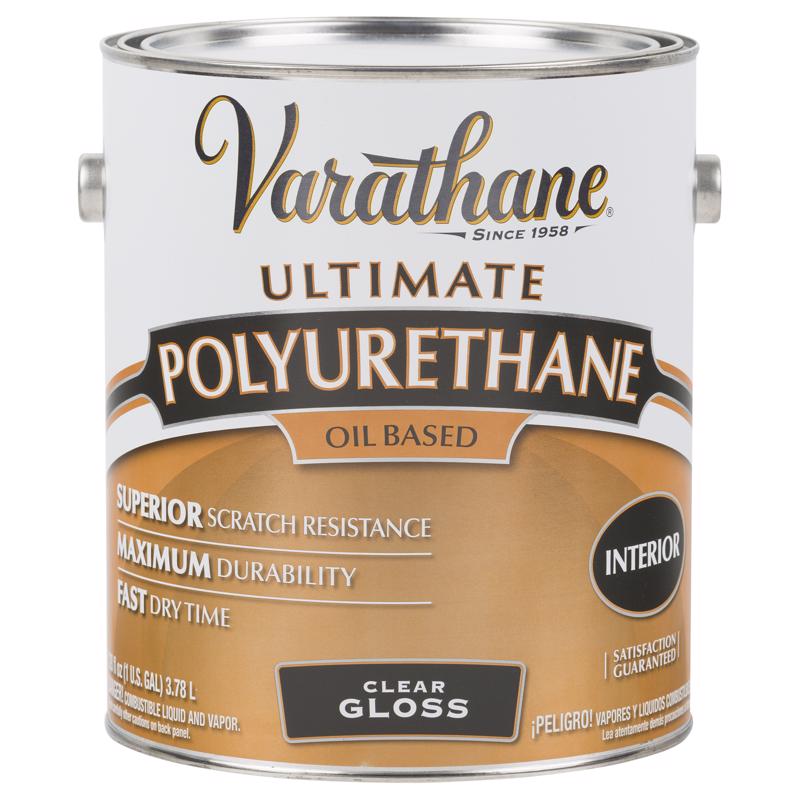 VARATHANE - Varathane Gloss Clear Oil-Based Polyurethane 1 gal - Case of 2