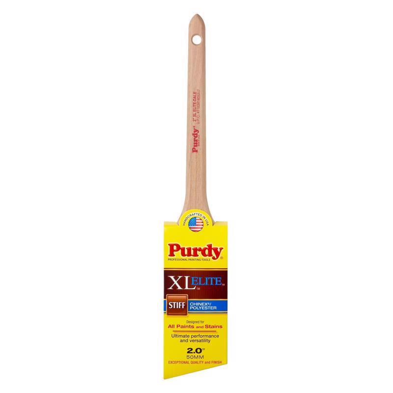 PURDY - Purdy XL Elite Dale 2 in. Stiff Angle Trim Paint Brush