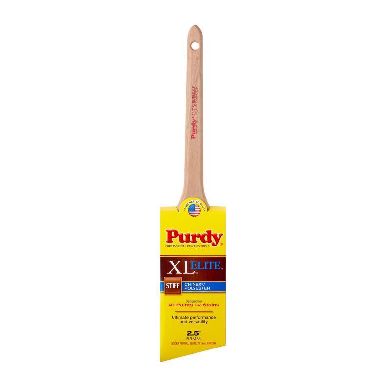 PURDY - Purdy XL Elite Dale 2-1/2 in. Stiff Angle Trim Paint Brush