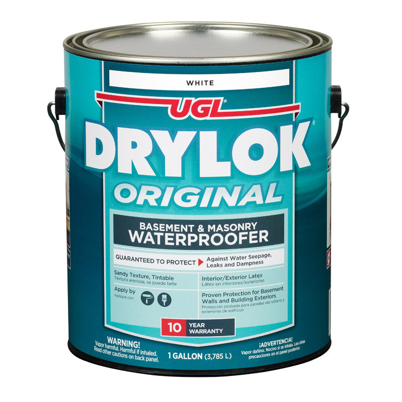 DRYLOK - Drylok White Tintable Latex Masonry Waterproof Sealer 1 gal - Case of 2