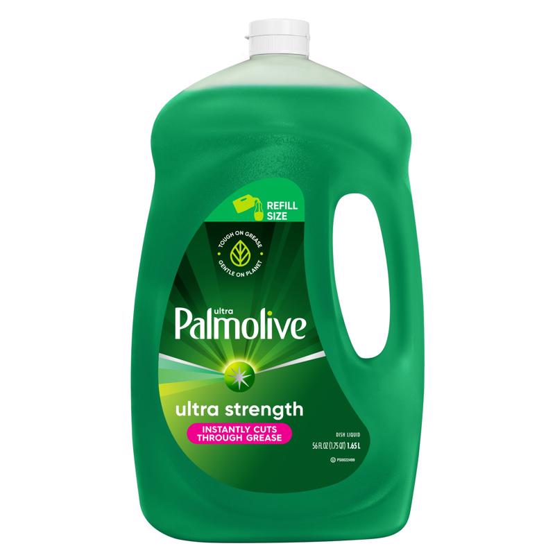 PALMOLIVE - Palmolive Ultra Strength Original Scent Liquid Dish Soap 56 oz 1 pk - Case of 4