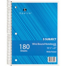 Sparco Quality 3HP Notebook [NOTEBOOK;WIRE;WIDE;5SUB;180-EA]