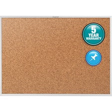 Quartet Classic Series Bulletin Board [BOARD;CORK;ALUMFRM;4X6-EA]