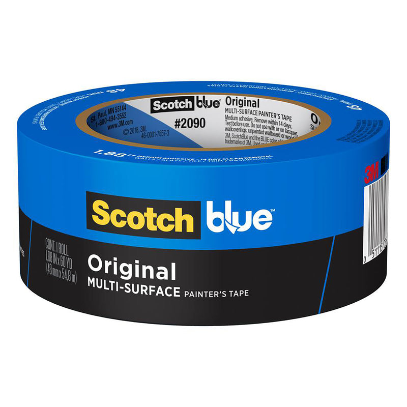 SCOTCH BLUE - ScotchBlue 1.88 in. W X 60 yd L Blue Medium Strength Original Painter's Tape 1 pk