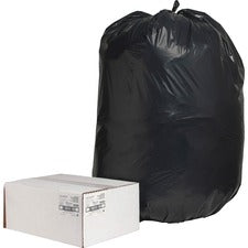 Nature Saver Black Low-density Recycled Can Liners [BAG;TRSH;38X58;55-60GL;2.0M-CT]