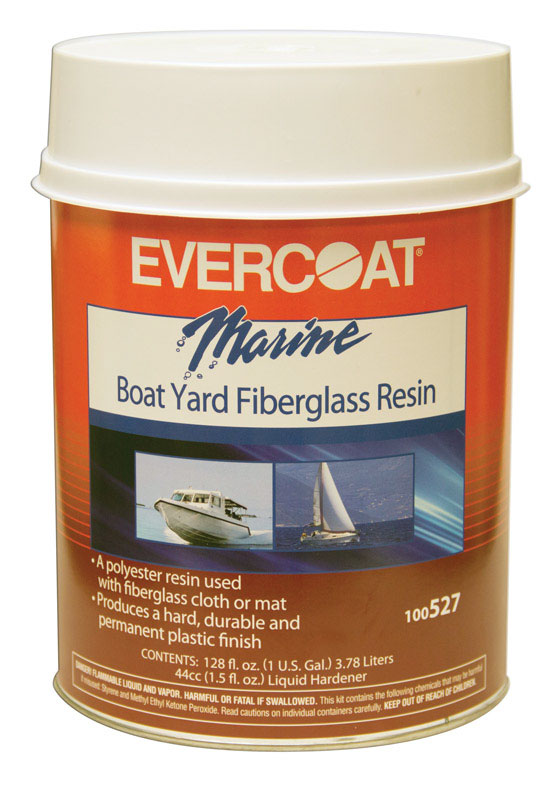 EVERCOAT - Evercoat Boat Yard Fiberglass Resin 1 gal