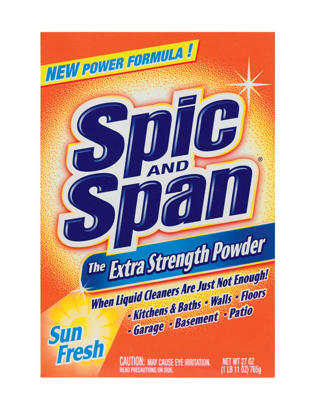 SPIC & SPAN - Spic & Span Extra Strength Sun Fresh Scent All Purpose Cleaner Powder 27 oz - Case of 12