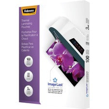 Fellowes ImageLast Thermal Laminating Pouches [POUCH;LAMINATE;LETTER;3MIL-BX]