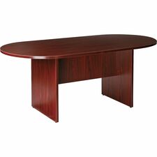 Lorell Essentials Oval Conference Table [TABLE;CONF;OVAL;72X36;MY-EA]
