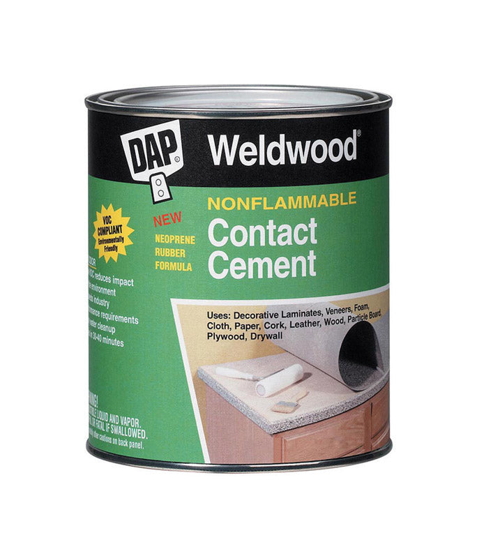 WELDWOOD - DAP Weldwood High Strength Synthetic Rubber Contact Cement 1 gal