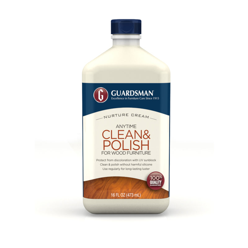 GUARDSMAN - Guardsman Anytime Clean & Polish Woodland Fresh Scent Furniture Cream 16 oz Cream