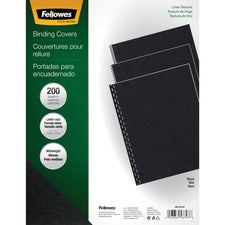 Fellowes Expressions Linen Presentation Covers [COVER;BIND;TEXTRD;LINEN;BK-PK]