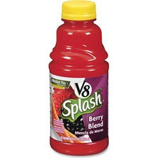 V8 Splash Fruit Juice - 16 fl oz (473 mL) - 12 / Carton [JUICE;V8 SPLASH BERRY-CT]