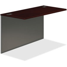 HON 38000 H38210 Bridge - 48" x 24"29.5" - Waterfall Edge - Finish: Charcoal