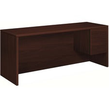 HON 10500 H10545R Pedestal Credenza - 72" x 24"29.5" - 2 x Box, File Drawer(s)Right Side - Flat Edge