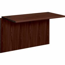 HON 10700 H10770 Bridge - 47" x 24"29.5" - Waterfall Edge - Finish: Mahogany