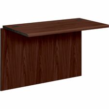 HON 10500 H10760 Bridge - 42" x 24"29.5" - Waterfall Edge - Finish: Mahogany