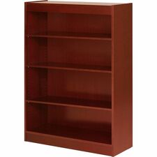 Lorell Panel End Hardwood Veneer Bookcase [BOOKCASE;VNR;PANEL;36X48;CH-EA]